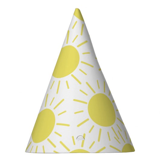 Unser kleiner Sonnenschein 1. Geburtstag Partyhütchen (Rechts)