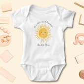 Unser kleiner Sonnenschein Baby Strampler