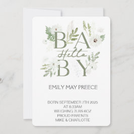 Unser kleiner Sonnenschein Einladung