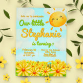 Unser kleiner Sonnenschein - Einladung zum Frühlin