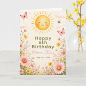 Unser kleiner Sonnenschein Karte (Gelbe Blume)