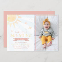 Unser kleiner Sonnenschein-Schmetterling zum Gebur