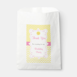 Unser kleiner Sonnenschein zum Geburtstag Geschenktütchen