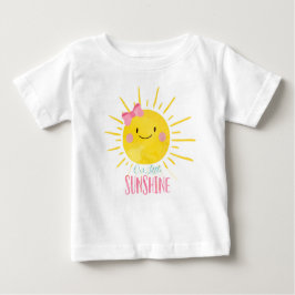 Unser kleiner Sunshine Pink Girl Baby Summer T - S Baby T-shirt