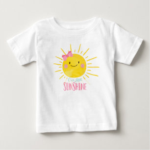 Unser kleiner Sunshine Pink Girl Baby Summer T - S T-shirt