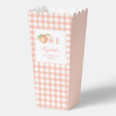 Unser kleiner süßer Pfirsich ist ein Baby erster G Geschenkschachtel (Vorderseite)