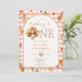 Unser kleiner türkischer Herbstbogen, der einen Ge Einladung (Stehend Vorderseite)