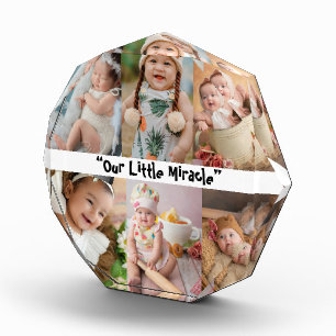 Unser kleiner Wunder-Baby-Fotoblock 6 Fotos
