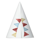 Unser kleines Biber 1. Geburtstag Party Partyhütchen (Rückseite)