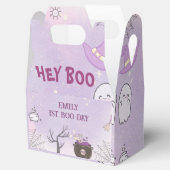 Unser kleines Boo Halloween 1. Geburtstag Geschenkschachtel (Geöffnet)