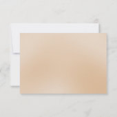 Unser kleines Cookie, das ein Foto zum 1. Geburtst Dankeskarte (Rückseite)