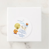 Unser kleines Cookie, das ein Foto zum 1. Geburtst Geschenkanhänger (Beispiel)