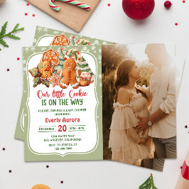 Unser kleines Cookie ist auf dem Weg zum Baby Dusc Einladung