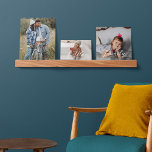 Unser kleines, familiäres Minimal-Skript 3-Foto Bilderleiste<br><div class="desc">Schöne 3-Foto-Bilderledge,  um das Foto Ihrer Familie zu zeigen. Das Design besteht aus drei Fotos,  die mit "Our Little Family" in elegantem,  weißem Schriftsatz bedruckt werden. Schönes Foto zu pflegen. Entwurf des Moodthology Papers</div>