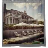 UNSER KLEINES HAUS! DUSCHVORHANG (Vorderseite)