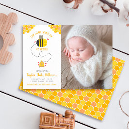Unser kleines Honey Bee Niedlich Kawaii Baby Foto  Ankündigung