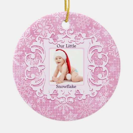 Unser kleines keramikornament (Vorne)