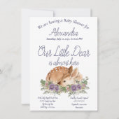 Unser kleines, Lila, blühendes Baby-Mädchen (Vorderseite)