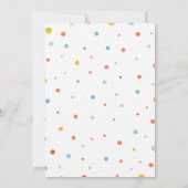 Unser kleines Monster Geburtstag Einladung (Rückseite)