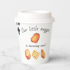 Unser kleines Nugget macht einen Kindergeburtstag Pappbecher