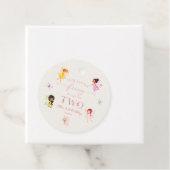 Unser kleines Party verzaubert den 2. Geburtstag Geschenkanhänger (Beispiel)