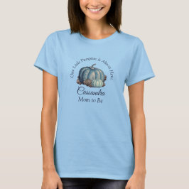 Unser kleines Pumpkin Blue | Babydusche Vaters T-Shirt