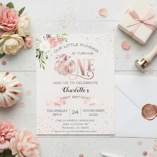 Unser kleines Pumpkin ein 1. Geburtstagsbudget