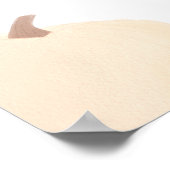 Unser kleines Pumpkin Fall Baby Dusche Begrüßungsz Poster (Ecke)