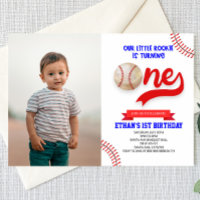 Unser kleines Rookie-Baseball 1. Geburtstags-Party