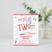 Unser kleines Rookie Baseball Budget 2. Geburtstag (Stehend Vorderseite)