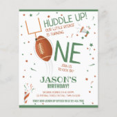 Unser kleines Rookie Football Budget 1. Geburtstag (Vorderseite)