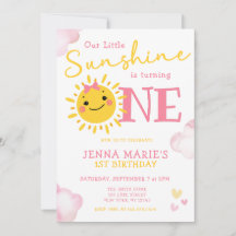 UNSER KLEINES SONNENSCHEIN MACHT EINEN.