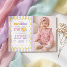 Unser kleines Sonnenschein-Mädchen, 2. Geburtstags