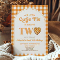 Unser kleines Süsse Pie Retro 2. Geburtstag Party