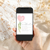 Unser kleines Süße | Valentinsche Kinderdusche Einladung