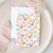 Unser kleines Sweetheart-Gespräch Herz Geburtstag Einladung