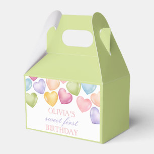 Unser kleines Sweetheart-Gespräch Herz Geburtstag Geschenkschachtel