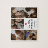Unser kleines Wunder Baby Foto Collage Keepake Puzzle (Vertikal)