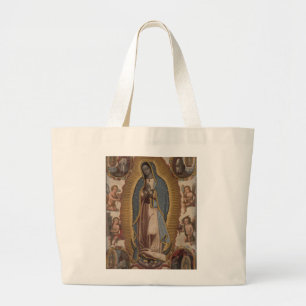 UNSER LADY DER GUADALUPE-PRAY FÜR UNS JUMBO STOFFBEUTEL