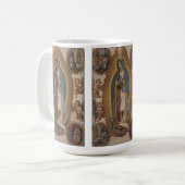 UNSER LADY DER GUADALUPE-PRAY FÜR UNS KAFFEETASSE (Vorderseite Links)