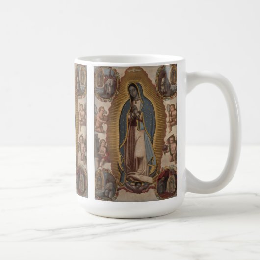 UNSER LADY DER GUADALUPE-PRAY FÜR UNS KAFFEETASSE (Rechts)