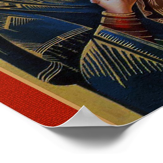 UNSER LADY DER PERPETUELLEN HILFE POSTER (Ecke)