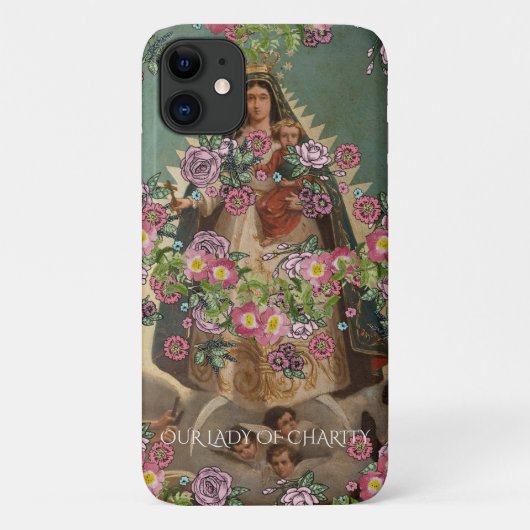 UNSER LADY DER WOHLTÄTIGKEIT Case-Mate iPhone HÜLLE (Rückseite)