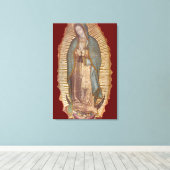 UNSER LADY GUADALUPE CANVAS DRUCKEN LEINWANDDRUCK (Insitu (Holzboden))