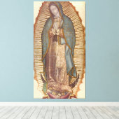 UNSER LADY GUADALUPE CANVAS DRUCKEN LEINWANDDRUCK (Insitu (Holzboden))