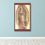 UNSER LADY GUADALUPE LEINWANDDRUCK (Insitu (Holzboden))