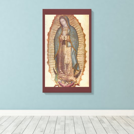 UNSER LADY GUADALUPE LEINWANDDRUCK (Insitu (Holzboden))