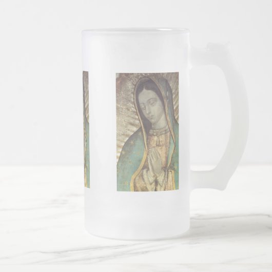 UNSER LADY GUADALUPE MATTGLAS BIERGLAS (Rechts)