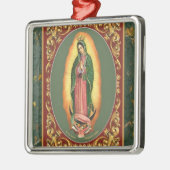 UNSER LADY GUADALUPE SILBERNES ORNAMENT (Links)