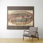 UNSER LADY GUADALUPE WANDTEPPICH (Beispiel (Horizontal))